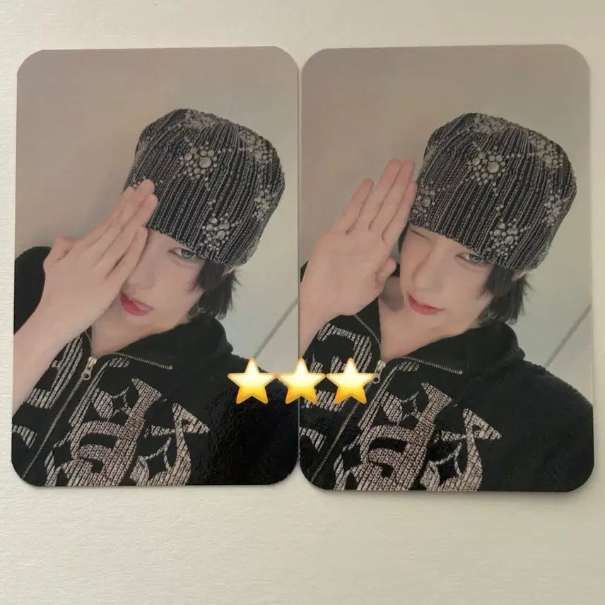 [BUNJANG] XLOV Rui "Kkakkung" Double-Sided POB Photocard / XLOV 엑스러브 RUI 루이 까꿍 양면 미공포 포토카드