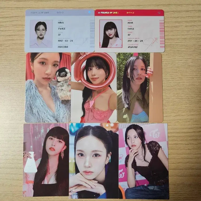[BUNJANG] Twice Mina Photocard / (All) 트와이스 포카 미나