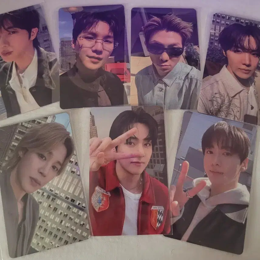 [SOLD OUT] [BUNJANG] BTS Arirang Europe Lucky Draw Photocard Bundle Set / 방탄 아리랑 유럽럭드 7장일괄
