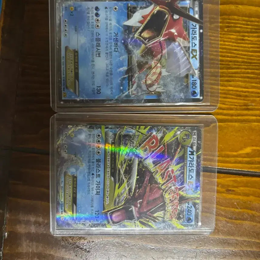 [BUNJANG] Pokemon Card Shiny Mega Gyarados ex / 포켓몬 카드 메가 가랴도스 이로치 ex 급처