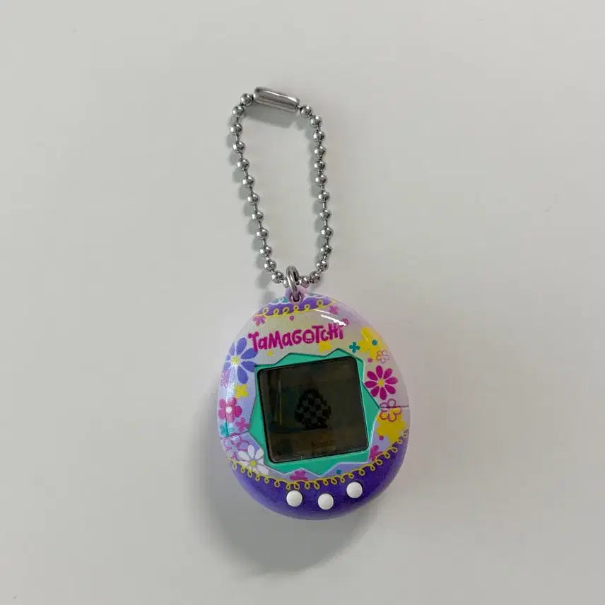[BUNJANG] Tamagotchi Original GEN2 Black Purple Flower / 다마고치 오리지널 GEN2 흑다마 퍼플 플라워