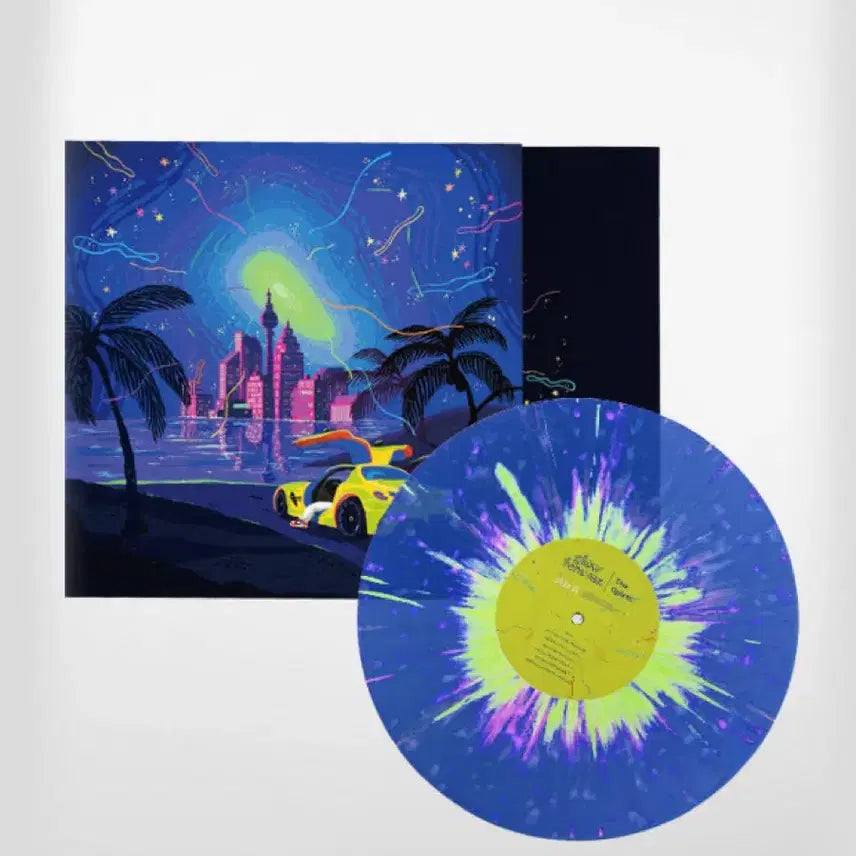 [BUNJANG] The Quiett Glow Forever LP Splatter Vinyl Sealed / 더 콰이엇 Glow Forever LP 스플래터반 미개봉