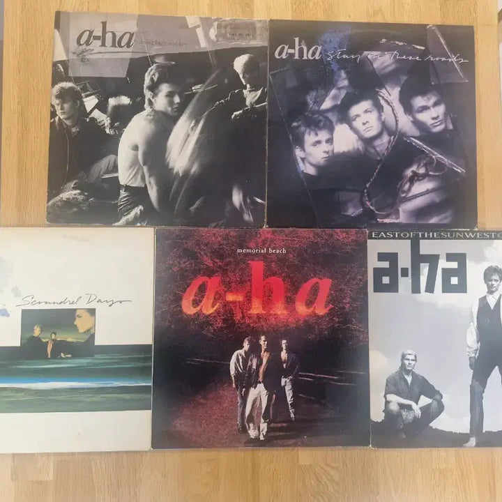 [BUNJANG] A-ha LP Collection 1-5 / [A] a-ha LP 1~4집 일괄
