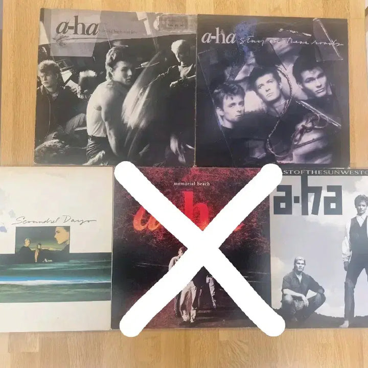 [BUNJANG] A-ha LP Collection 1-5 / [A] a-ha LP 1~4집 일괄