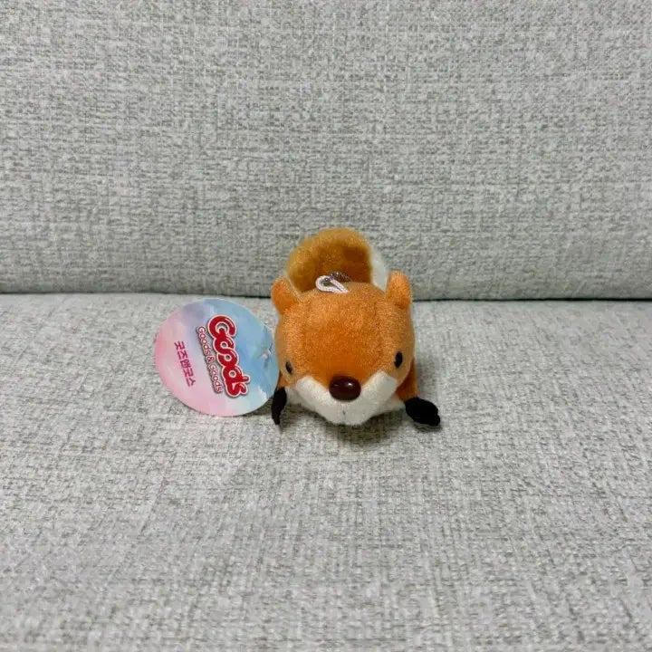 [BUNJANG] Goods &amp; Goods Squirrel Keyring Doll / 굿즈앤굿즈 다람쥐 키링인형