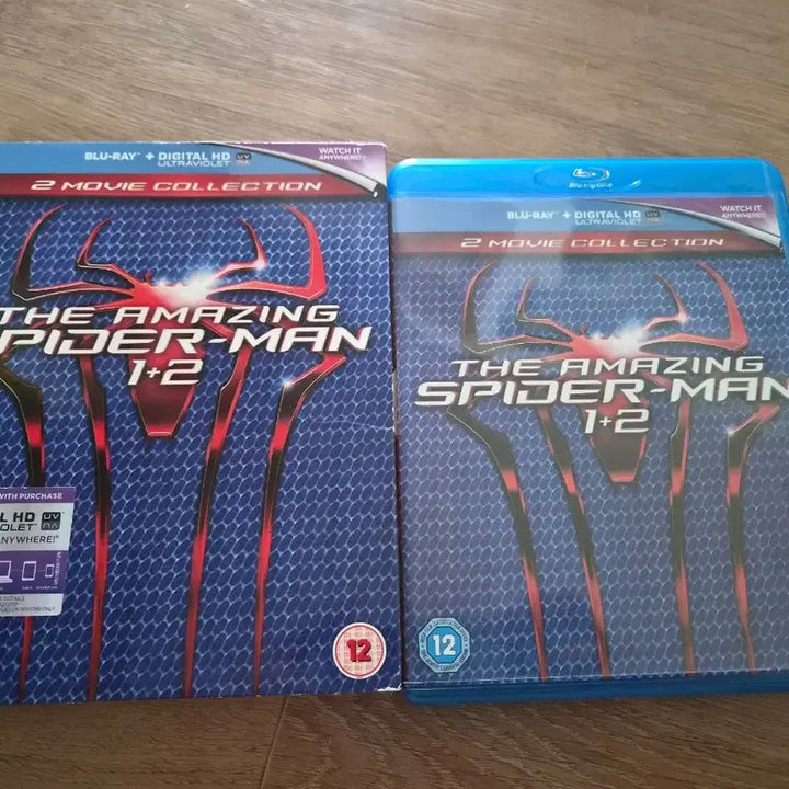 [BUNJANG] The Amazing Spider-Man 1 &amp; 2 Blu-ray Combo Pack (No Korean Subtitles) / 어메이징 스파이더맨 1+2 합본 블루레이 (한글 자막 없음)