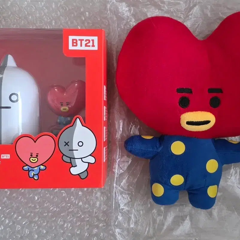 [BUNJANG] BTS BT21 VAN Bluetooth Speaker Tata Figure Set / BTS BT21 VAN 블루투스 스피커 타타인형