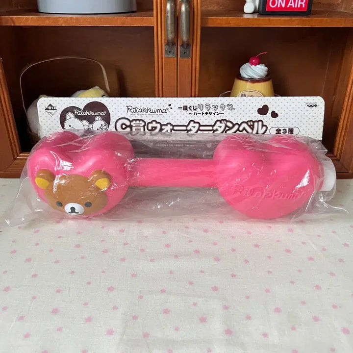 [BUNJANG] Rilakkuma Water Dumbbell / 리락쿠마 워터 덤벨 아령