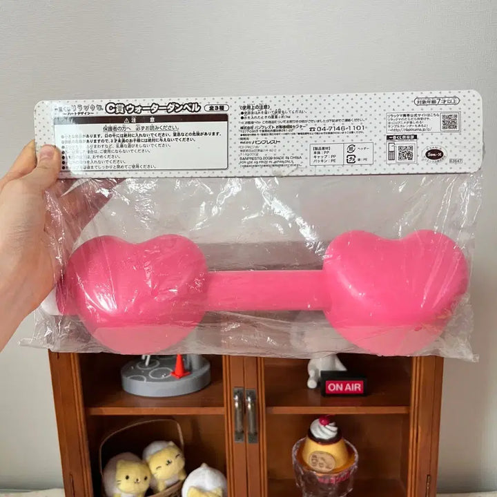 [BUNJANG] Rilakkuma Water Dumbbell / 리락쿠마 워터 덤벨 아령