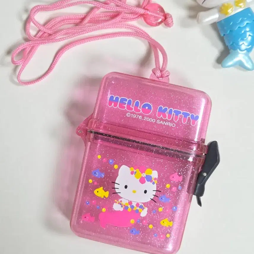 [BUNJANG] Sanrio Hello Kitty Mermaid Card Case Storage / 고전키티 머메이드 케이스 보관함 카드케이스 인어키티