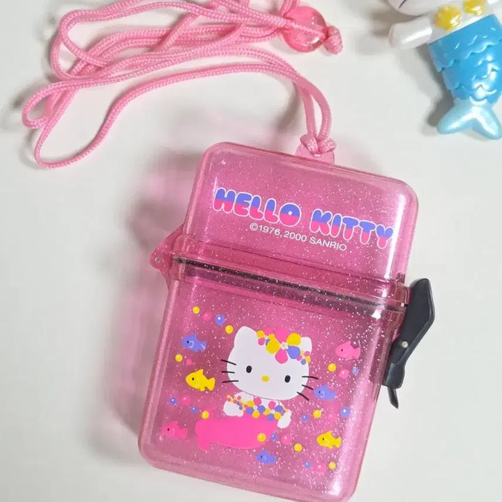 [BUNJANG] Sanrio Hello Kitty Mermaid Card Case Storage / 고전키티 머메이드 케이스 보관함 카드케이스 인어키티