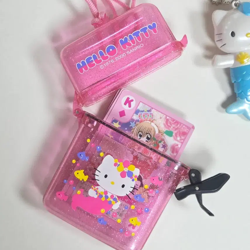 [BUNJANG] Sanrio Hello Kitty Mermaid Card Case Storage / 고전키티 머메이드 케이스 보관함 카드케이스 인어키티