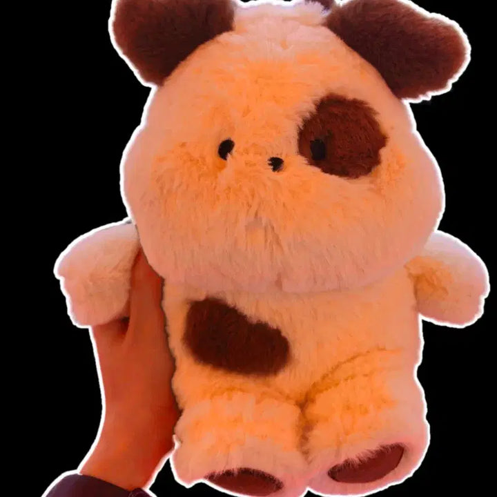 [BUNJANG] Fluffy Puppy Plush Doll 25cm / 강아지 플러피 인형 25cm