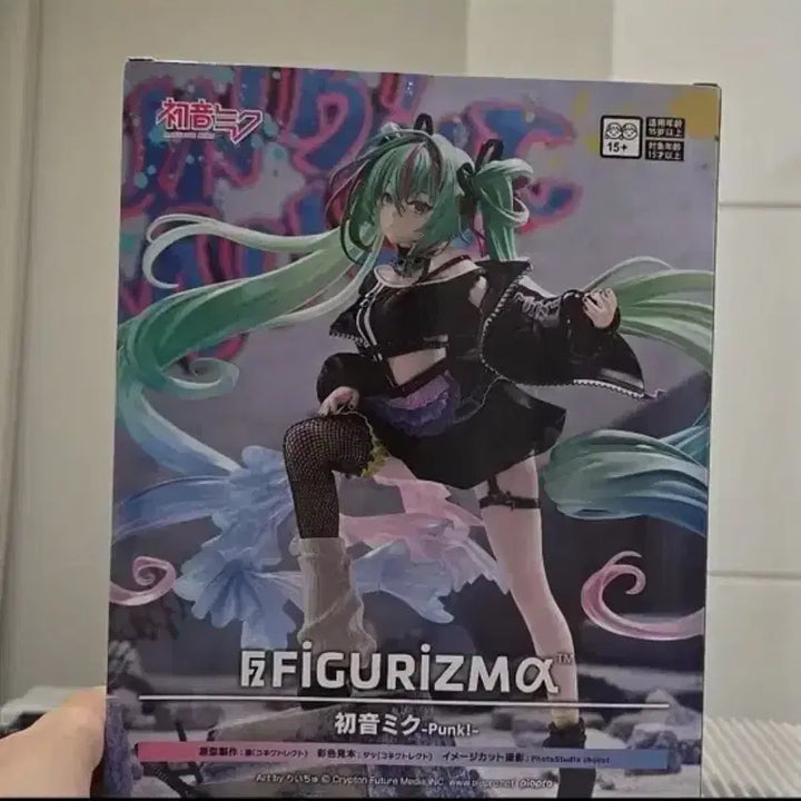 [BUNJANG] Figurelism Hatsune Miku Punk Ver. Figure / 피규어리즘 하쿠네 미쿠 펑크 피규어