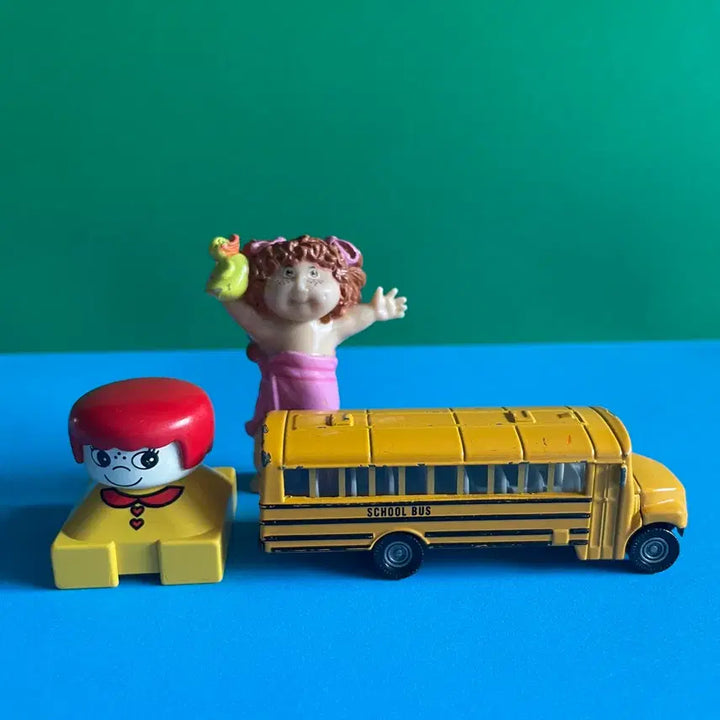 [BUNJANG] Vintage School Bus Minicar 2013 / 2013s/빈티지 스쿨버스 미니카
