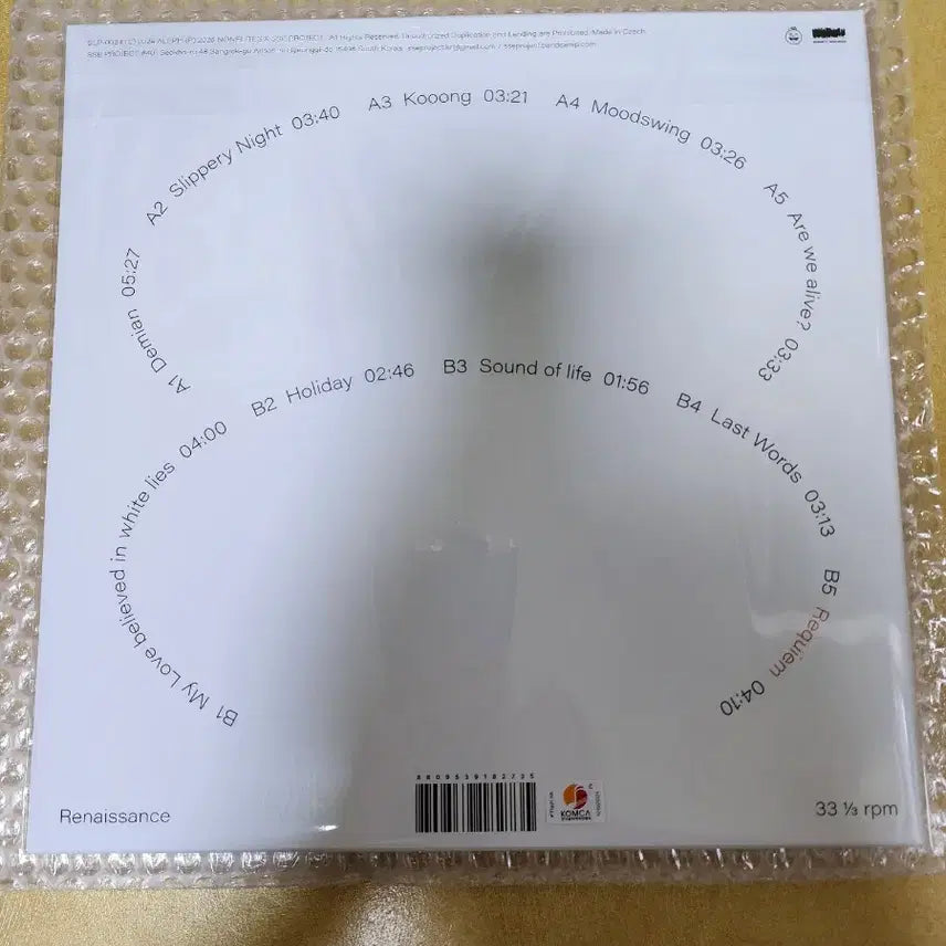 [BUNJANG] Aleph Renaissance + Requiem LP (Sealed) / 알레프 LP 르네상스+레퀴엠 미개봉 새제품
