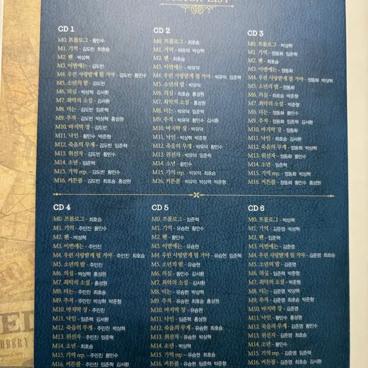 [BUNJANG] 2023 Musical The Fiction OST / 2023 뮤지컬 더픽션 ost