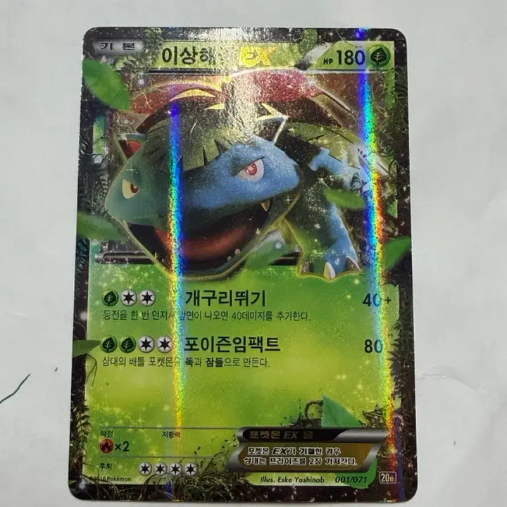 [BUNJANG] Pokemon 20th Anniversary Trainer Box - Venusaur, Mega Venusaur EX / 포켓몬 카드 20주년 트레이너박스 이상해꽃, 메가 이상해꽃 ex