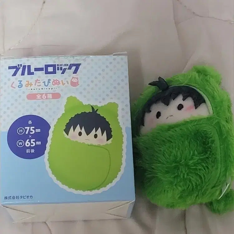 [BUNJANG] Blue Lock Isagi Yoichi Tapestry Plush Doll / 블루록 쿠로미 타피누이 이사기