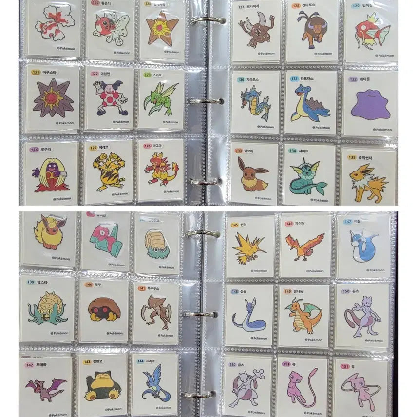 [BUNJANG] Pokemon Sticker Collection 332 Types Complete Set / 포켓몬 띠부씰 332종 완전체(완성본)