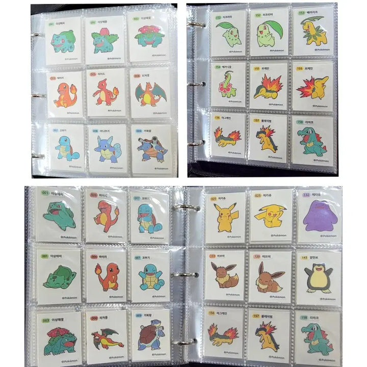 [BUNJANG] Pokemon Sticker Collection 332 Types Complete Set / 포켓몬 띠부씰 332종 완전체(완성본)