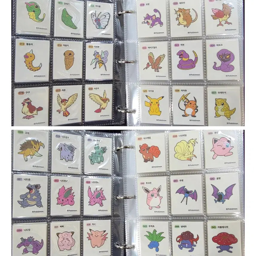 [BUNJANG] Pokemon Sticker Collection 332 Types Complete Set / 포켓몬 띠부씰 332종 완전체(완성본)