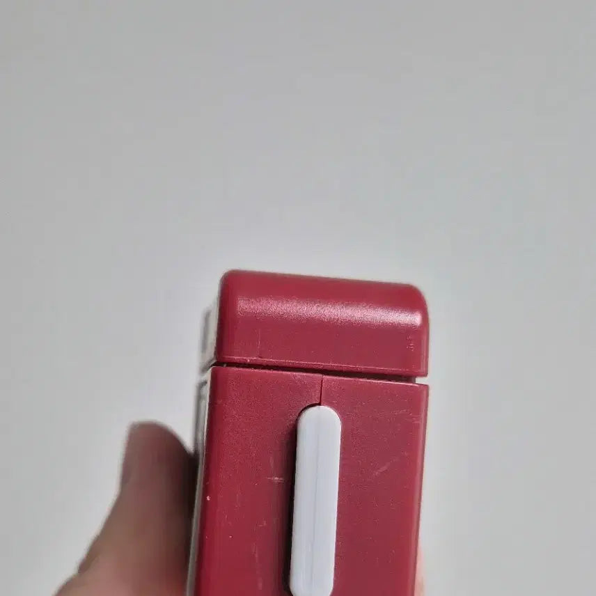 [BUNJANG] Retro Cassette Tape Recorder Gacha Miniature (Red) / 레트로 카세트 테이프 녹음기 가챠 키덜트 미니어쳐 녹음 레드