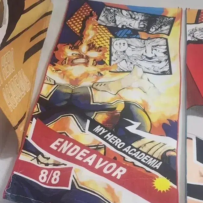 [BUNJANG] My Hero Academia Endeavor Birthday Towel / 히로아카 엔데버 버스데이 타올 수건