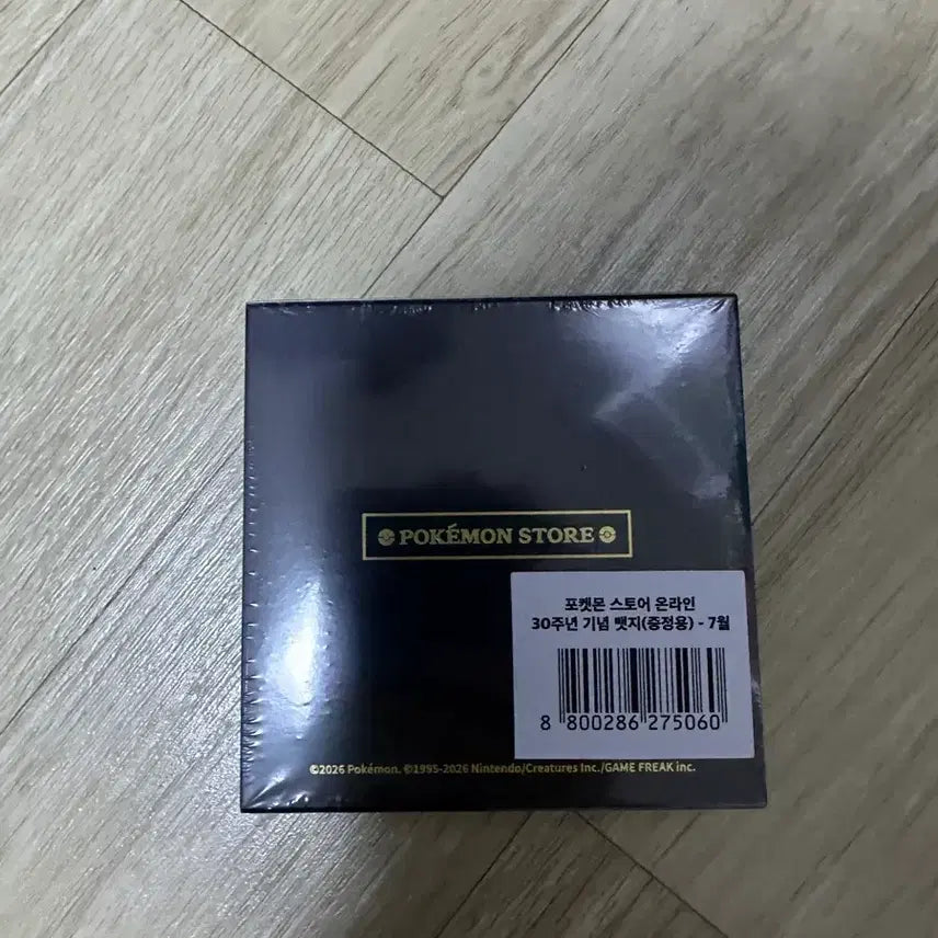 [BUNJANG] Pokemon 30th Anniversary Badge (July Release, Sealed) / 포켓몬스터 30주년 뱃지 7월 미개봉 새상품