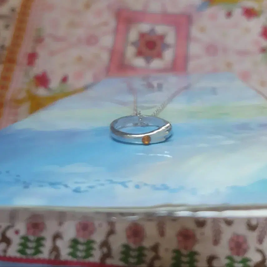 [BUNJANG] Weathering with You Ring Pendant Necklace / 날씨의 아이 반지 펜던트 목걸이 판매합니다! 신카이마코토 재난3부작 너의이름은