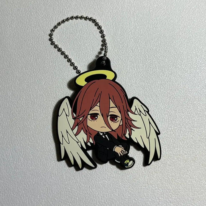 [BUNJANG] Chainsaw Man Angel Devil Rubber Strap Keychain / 체인소맨 천사의 악마 러버스트랩 키링