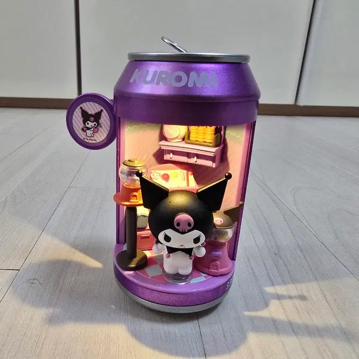 [BUNJANG] Sanrio Kuromi Soda Can Figure Mood Lamp / (산리오) 쿠로미 소다캔 피규어 무드등