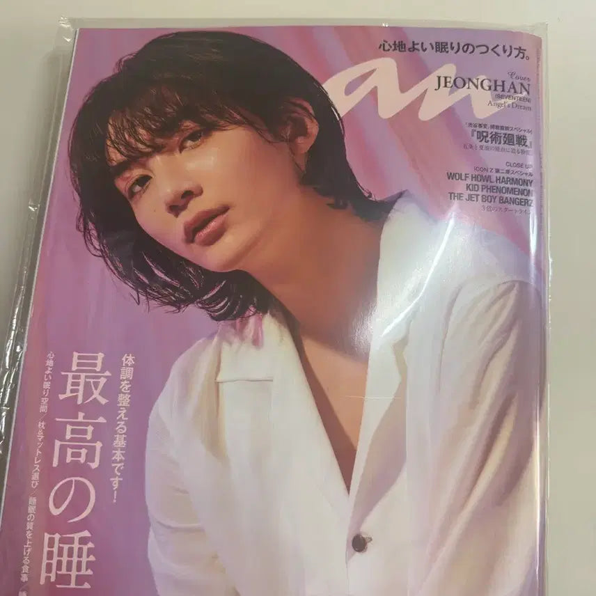 [BUNJANG] SEVENTEEN Jeonghan Anan Magazine / 정한 anan 잡지