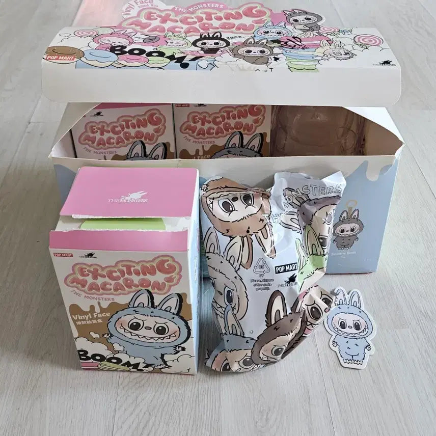 [BUNJANG] Pop Mart Labubu Macaron Series Seasalt Coconut Figure / 팝마트 라부부 마카롱 시리즈 씨솔트 코코넛