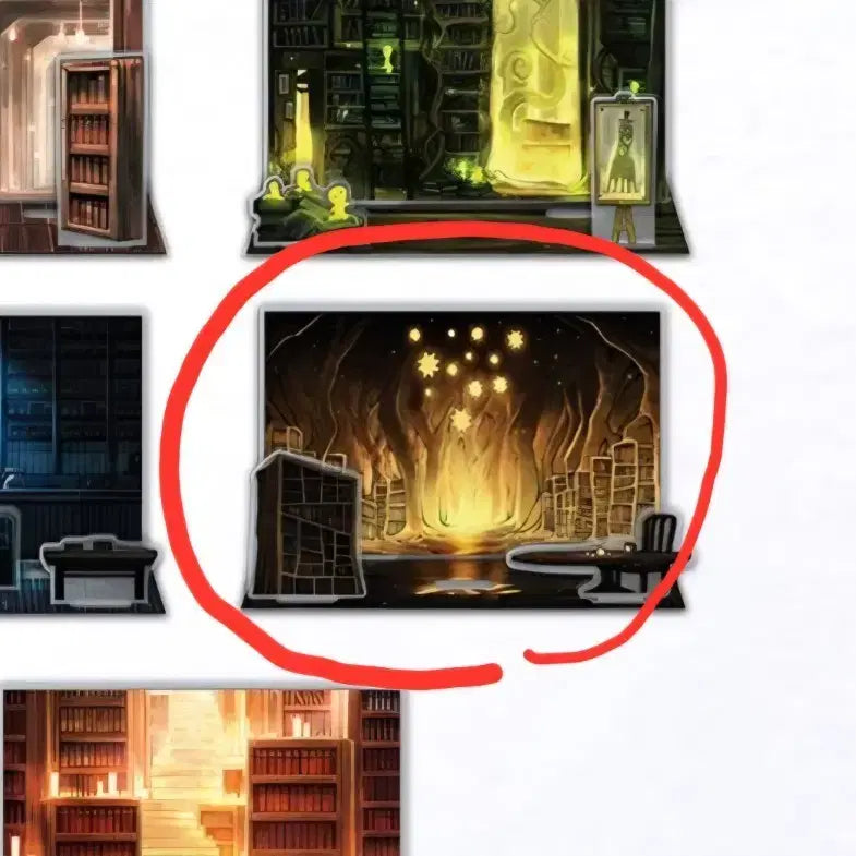 [BUNJANG] Library Of Ruina Philosophy Layer Acrylic Background / [구매] 라오루 철학의층 아크릴 배경