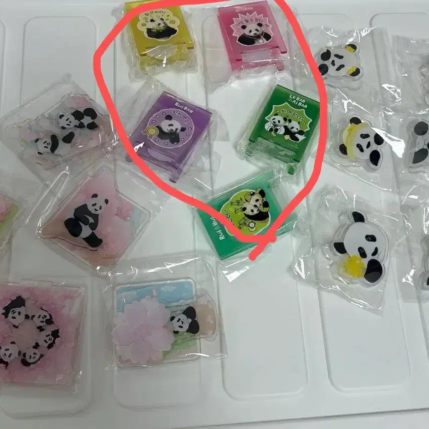 [BUNJANG] Bao Family Fubao Random Magnet Bundle Set / 푸바오 바오패밀리 랜덤 마그넷 일괄