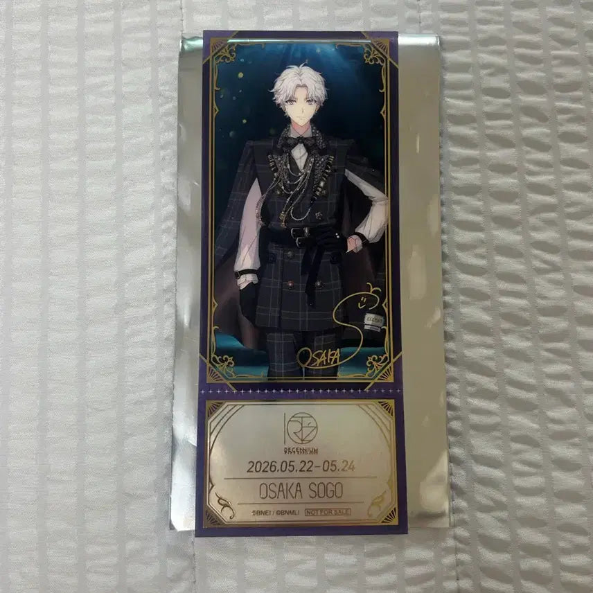 [BUNJANG] Idolish7 Sogo Osaka 2026 Idolish7 Expo Ticket-Style Clear Card / 아이돌리쉬세븐 아이나나 오오사카 소고 2026 아이나나 엑스포 티켓풍 클리어 카드