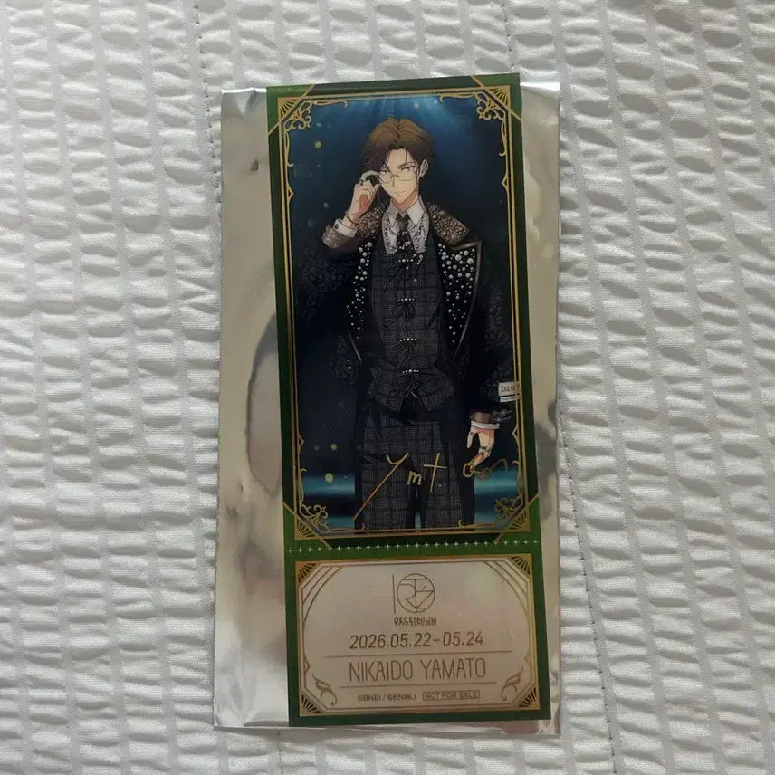 [BUNJANG] Idolish7 Nikaido Yamato 2026 Idolish7 Expo Ticket Clear Card / 아이돌리쉬세븐 아이나나 니카이도 야마토 2026 아이나나 엑스포 티켓풍 클리어 카드