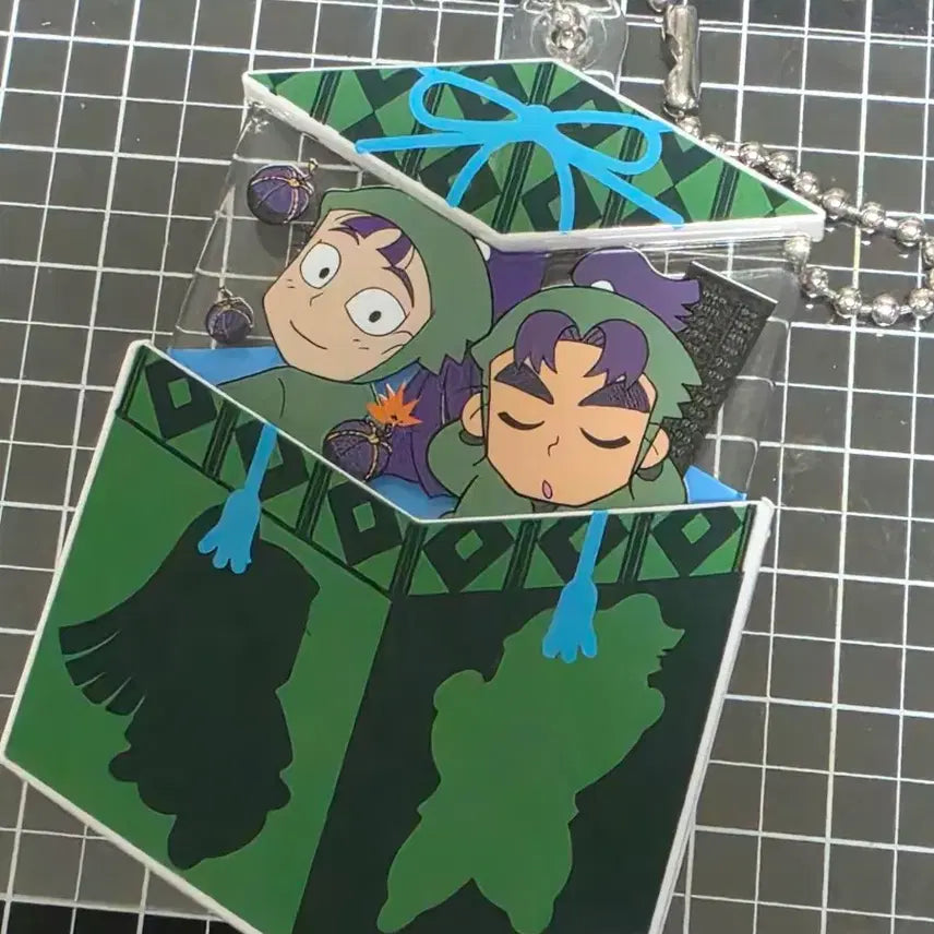 [BUNJANG] Nintama Rantarou Monjiro Senzo Keyring Strap / 닌타마 몬지로 센조 6이 상자 키링 스트랩