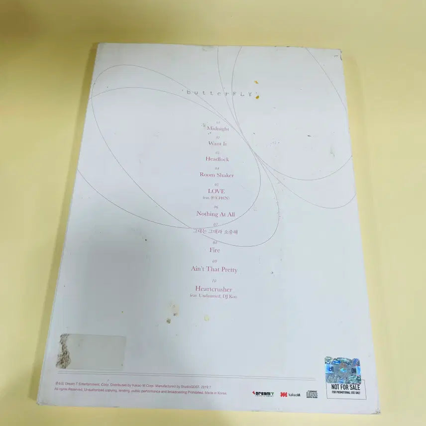 [BUNJANG] Ailee Autographed Official 2nd Album "butterFLY" (PROMOTIONAL / NOT FOR SALE) with Photocard / [친필싸인앨범] 에일리 AILEE 정규 2집 butterFLY (비앨, 포토카드 포함)