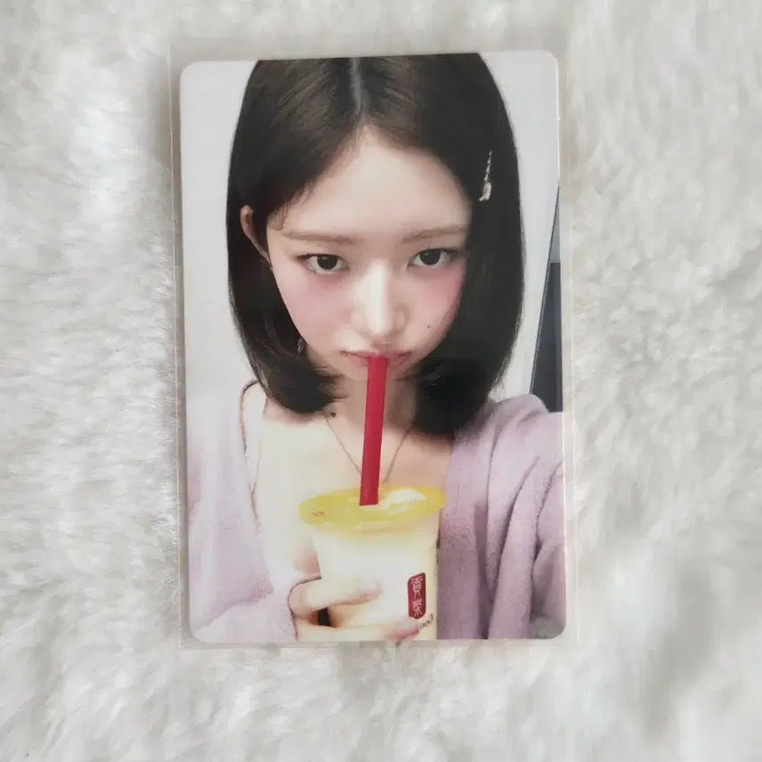[BUNJANG] IVE REALIZE WithMU Fan Sign Photocard / 최저가)아이브 리바이브 위드뮤 팬싸