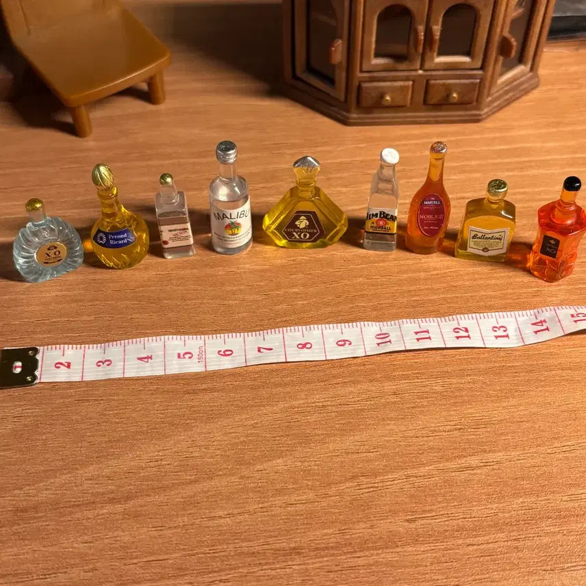 [BUNJANG] Miniature Liquor Bottle Set - Whiskey / 미니어처 양주 위스키 술병 세트