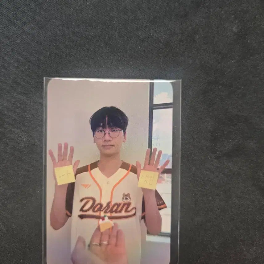 [BUNJANG] T1 Doran Birthday Baseball Jersey Uniform + Photocard / 티원 도란 Doran 생일 야구 져지 유니폼 (s, m 사이즈) + 포카