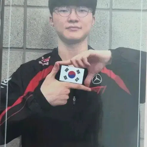 [BUNJANG] T1 Faker National Team Photocard / 티원 페이커 국가대표 포카 T1 Faker