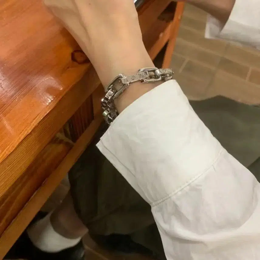 [BUNJANG] Louis Vuitton Chain Bracelet / 루이비통 체인 팔찌