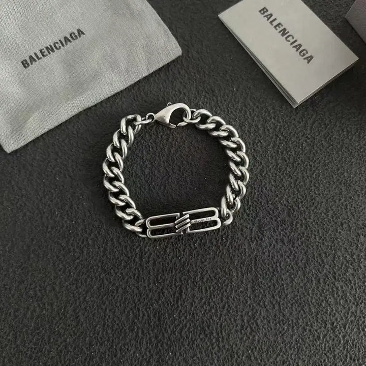 [BUNJANG] Balenciaga BB Chain Bracelet L / 발렌시아가 BB 체인 팔찌 L