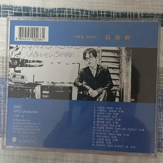 [BUNJANG] Kim Jong Hwan 1st Album Unnamed Spirit CD / 김종환 1집 CD