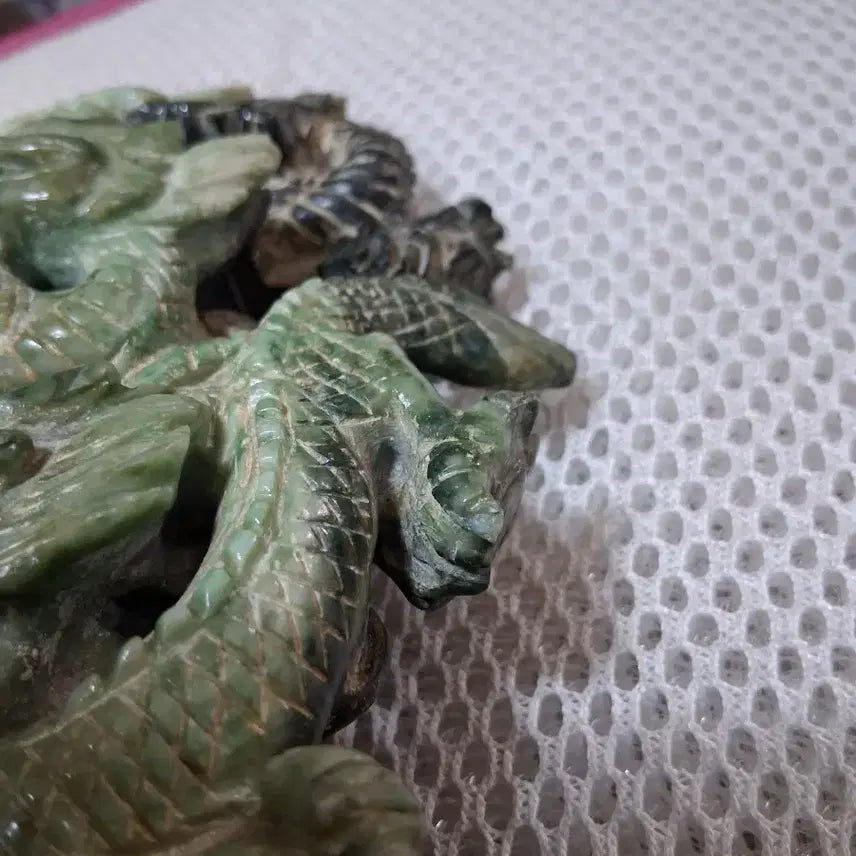 [BUNJANG] Jade Carving of Five Dragons / 옥 / 옥 조각품 / 5룡  희주문