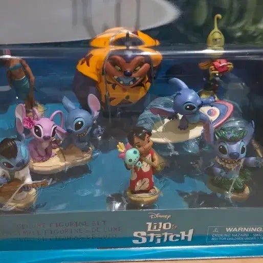 [BUNJANG] Disney Lilo &amp; Stitch Figure Set / 디즈니 릴로앤스티치 피규어 세트