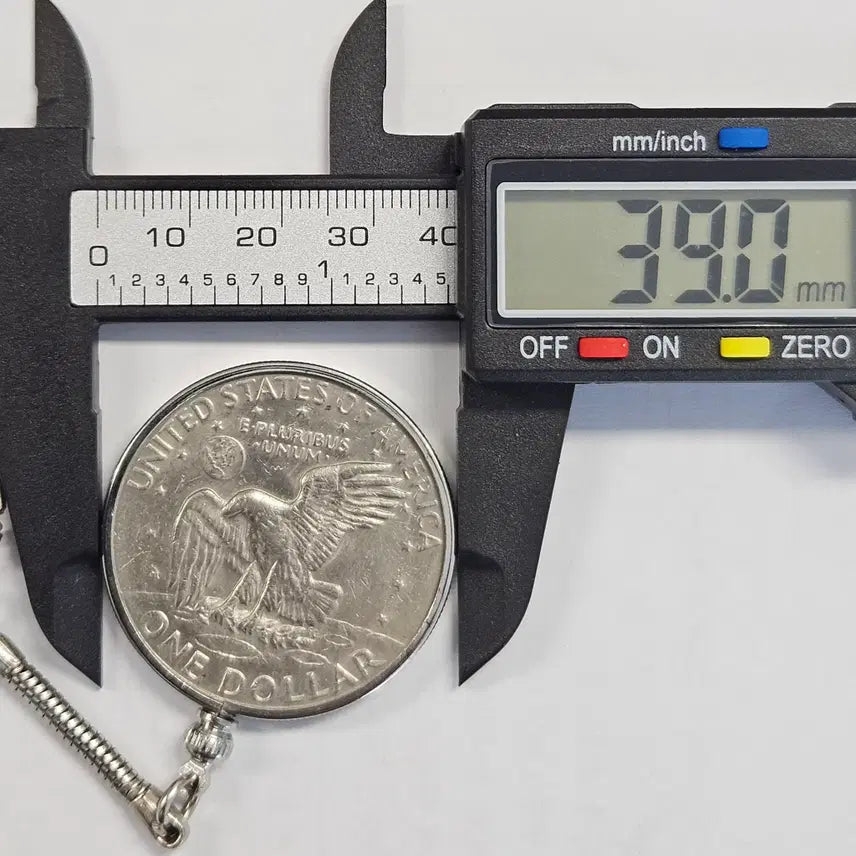 [BUNJANG] Eisenhower Dollar Coin Keychain (1978) / 미국 아이젠하워 1달러 열쇠고리 키링 K200